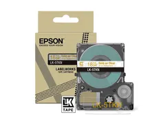 Ruban étiquette C53S672097 EPSON 18mm CLEAR GOLD