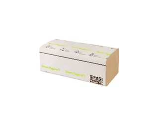 Handdoekjes Z-vouw 100% Recycled 1-laags 20 Pak 100% CO2 Neutraal - 3