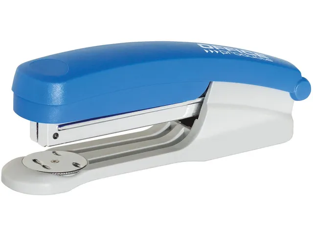 Nietmachine kunststof voor nietjes nr. 24/6, 26/6 30 vel 75mm blauw