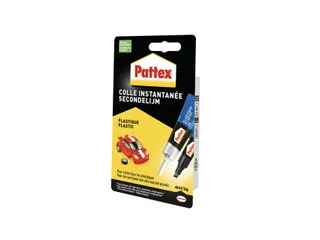 Secondenlijm Pattex all plastic tube 2 gram op blister - 3