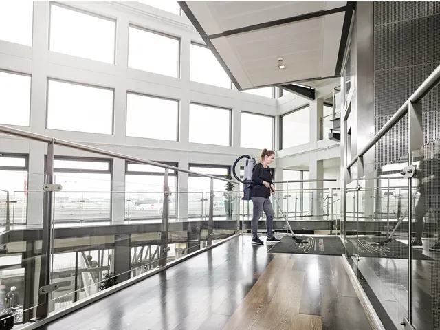 Nilfisk GD5 batterij Rugstofzuiger