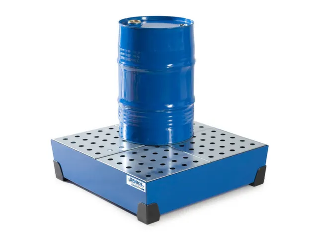 bac de rétention,p. bidons,vol. rétention 90l,HxlxP 200x774x774mm