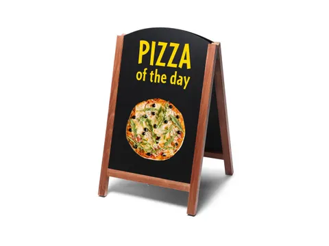 Opdruk Volledig oppervlak voor Krijtstoepbord Fast Switch 55x85cm