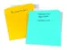 Discreta L-map A4 blauw 100 stuks
