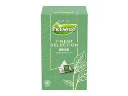 Thee Pickwick Finest Selection green tea 25 zakjes à 2 gram