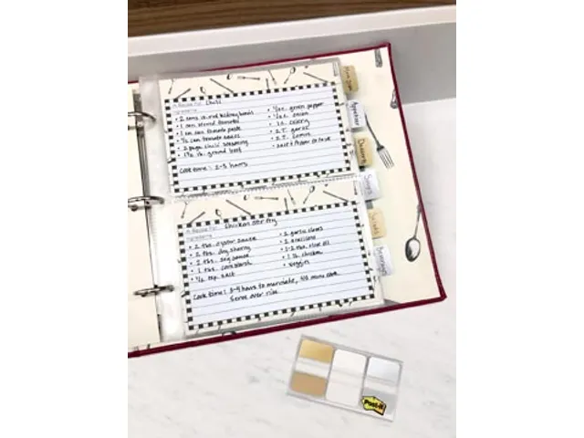 Post-it Index, Metallic Collection, ft 11,9 mm x 43,2mm, 5 x 20 pièce