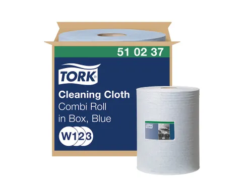 Werkdoek Tork Premium Combirol 510 Blauw 510237