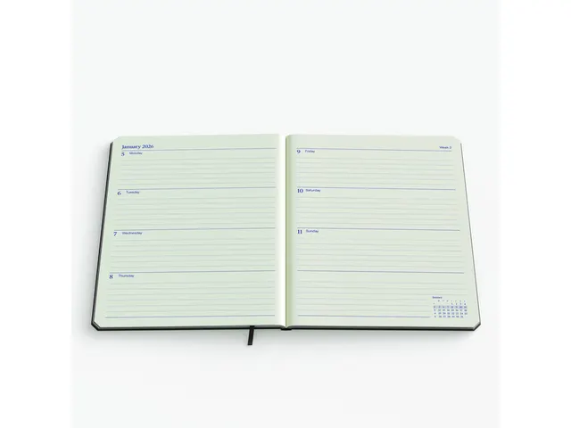 Agenda 2027 de KEMPEN Weekly Planner Large 7dagen/2pagina's assorti