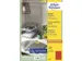 etiket Avery ILK 210x297mm 100 vel 1 etiket per vel rood