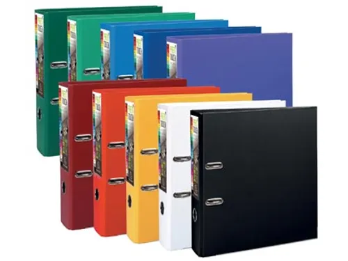 Ordner A4 Pp 80mm Assorti Felle Kleuren