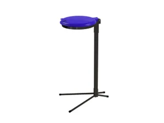 vuilniszakstandaard,v. 1x70l,HxBxD 985x425x525mm,vloeropstelling - 1