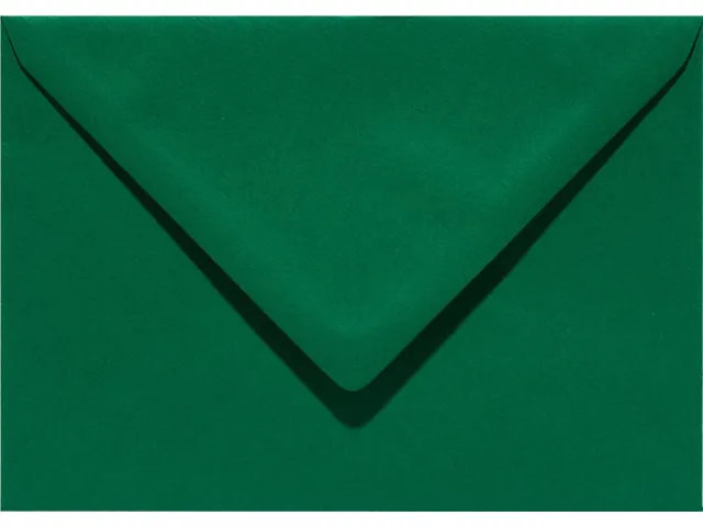 Envelop Papicolor EA5 156x220mm dennegroen pak à 6 stuks
