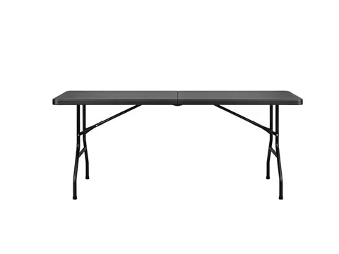 BRASQ Vouwtafel Zwart 180x70x74 cm FT180