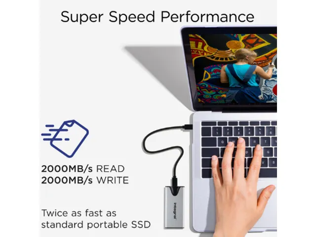 SSD Integral SlimXpress Portable USB-C 2TB