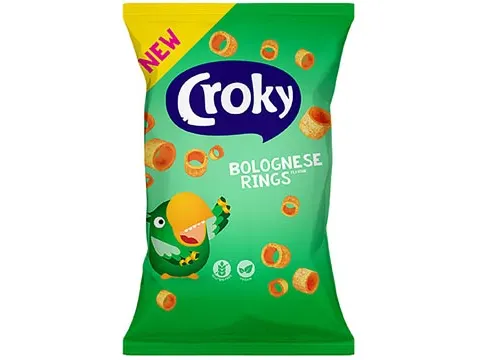 Rings Bolognese chips, zakje van 75 gram