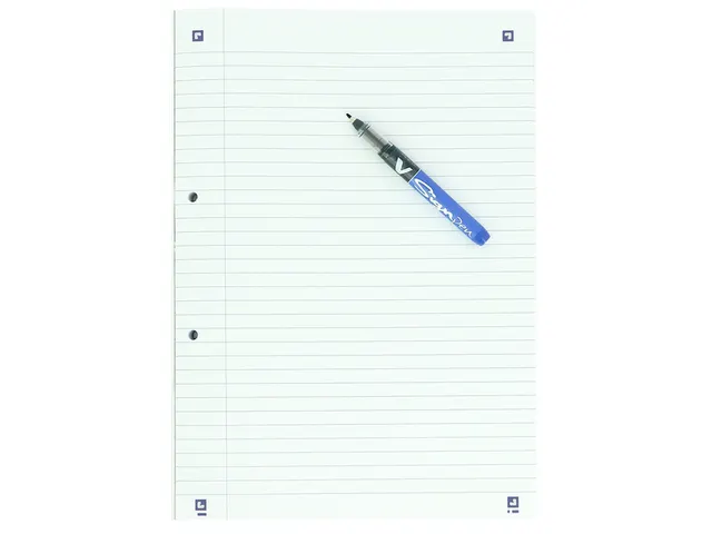 Cursusblok Oxford School A4 2-gaats lijn 100vel assorti