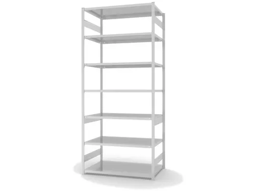 magazijnstelling,grondveld,HxBxD 3000x1360x835mm,vakl. 190kg