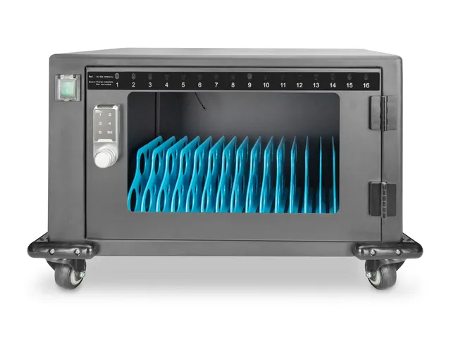 Mobiele oplaadkast voor 16 tablets tot 14 inch USB-C
