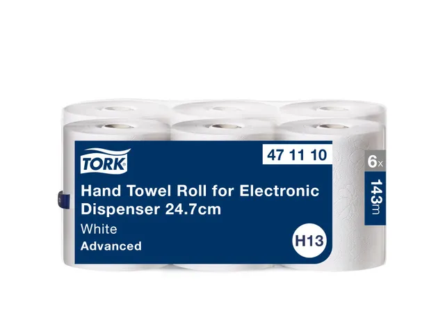 Tork 471110 H13 Advanced Handdoekrol 2-laags Wit 143m 6 rollen