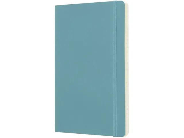 Carnet de notes Moleskine Large 130x210mm ligné bleu récif