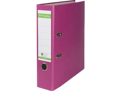 Ordner A4 Paars Recycolor papier 80mm