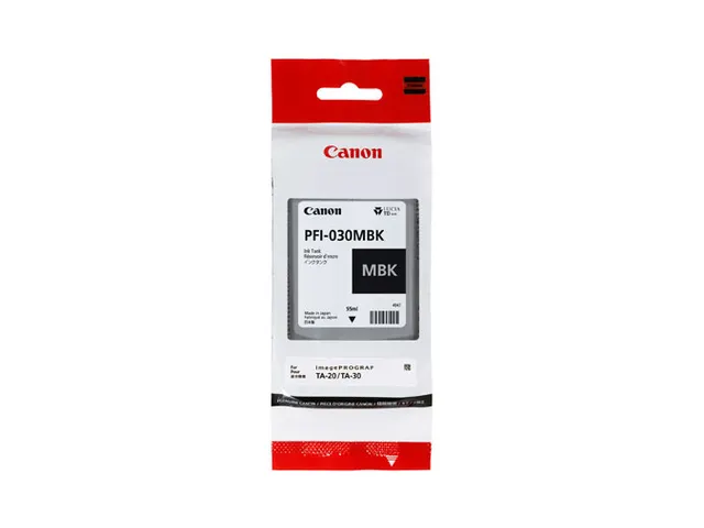 Canon PFI-030 MBK, Mat Zwart, Inkt op pigmentbasis, 55 ml, 1 stuk(s)