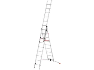 multifunctionele telescoopladder,2x9/1x8,sporten,balk L 5,62m - 4