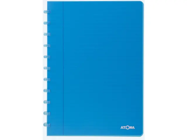 Cahier spirale A4 72 feuilles Ligné couverture PP Assorti
