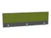 panneau de rehausse,p. table de bureau,MS-gris foncé,BN7048-vert