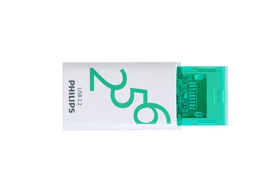 USB stick 3.2 Philips Click USB-C 256GB groen