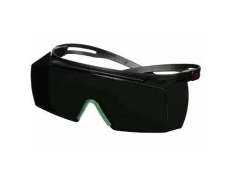 3M SecureFit SF3700 overzetbril, IR5 grijze lens, zwart/grijs montuur,