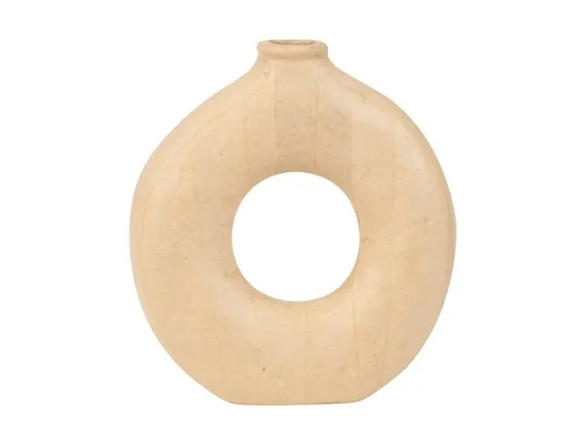 Figuur Décopatch vaas ring 21x21x23cm