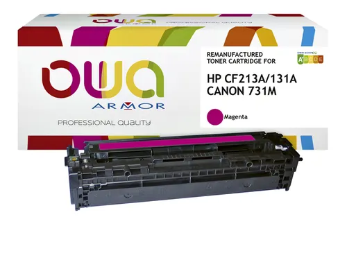 Tonercartridge OWA alternatief tbv HP CF213A rood