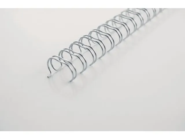 Draadrug GBC 12.5mm 34-rings A4 zilver 100stuks