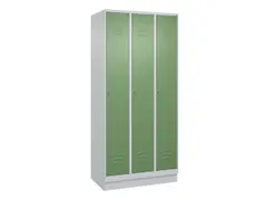 locker,HxBxD 1950x900x500mm,3vak,vak B 300mm,cil.-slot,sokkel