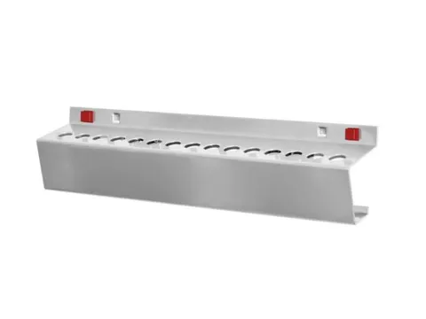 Abax-mk2-Houder Voor Geperforeerde Platen H X B 85x 395mm Aluminium
