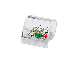 Papercliphouder MAUL 87x77x65mm acryl - 9