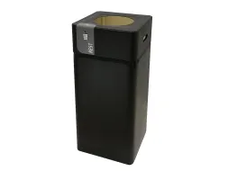 Afvalbak Blackline Rest 105 liter Zwart