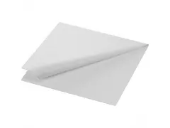 Servet 33x33cm 1/4 vouw 1 laags Wit 6x500stuks