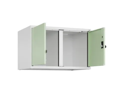 opzetkast,v. locker voor scheiding van kleding,2vak.,vak B 400mm