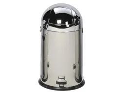 Push & Kick Afvalbak Rvs 52 Liter Hxd 880x415mm Met Voetpedaal