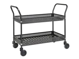 tafelwagen,draagverm. 250kg,2etage(s),laadvl. LxB 935x535mm