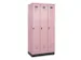locker voor scheiding van kleding,HxBxD 1950x900x500mm,3vak
