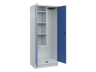 schoonmaakkast,HxBxD 1950x800x500mm,links 4vakken - 2