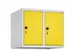 opzetkast,v. locker,2vak.,vak B 300mm,HxBxD 500x600x500mm,draaigrendel