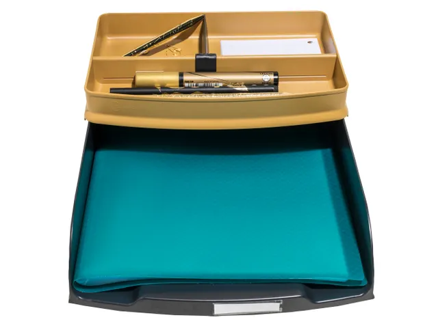 Brievenbak A4 Combo Styli Neo Deco Zwart
