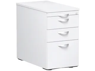 Ladenblok 720x430x800mm 2 Laden Pennenlade Hangmappenframe Wit - 1