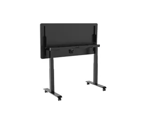 Elektrisch Verstelbaar Verrijdbaar Zit Sta Bureau Frame Zwart - 3