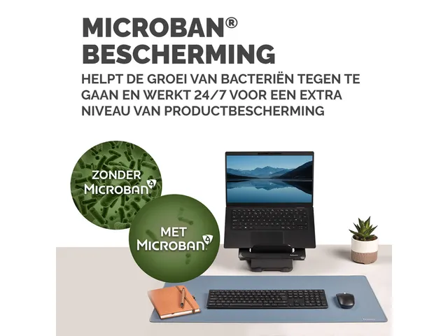 Bureau-onderlegger Fellowes Breyta blauw