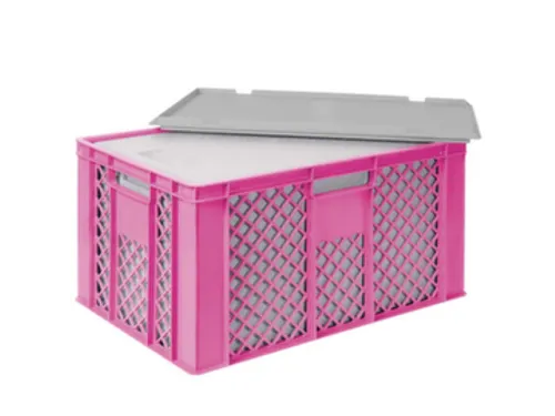 Euronorm-stapelbak,m. isoleerbox,HxLxB 320x600x400mm,63/35l,HDPE